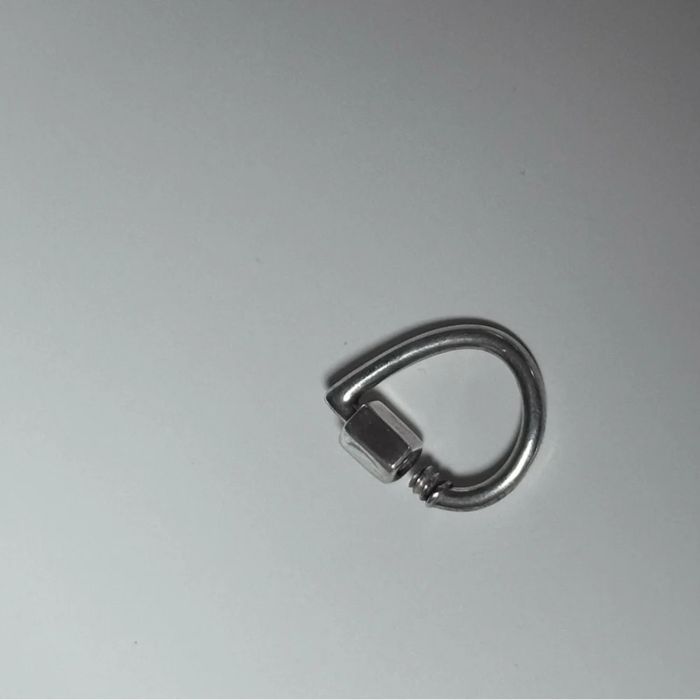 Marla Aaron Baby Drop Lock & Heart Lock Sterling - Picture 7 of 7